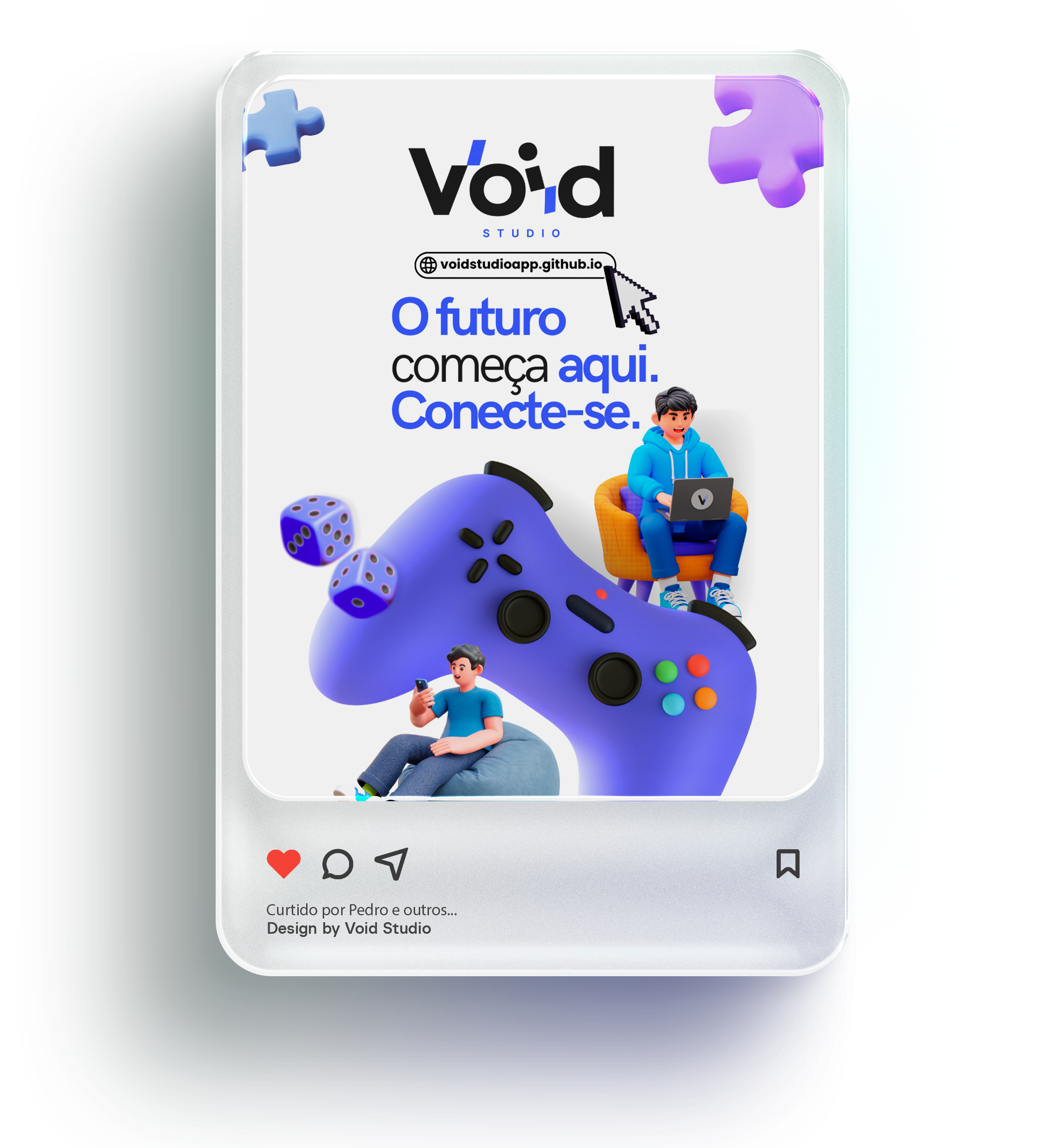 Post do Instagram da Void Studio